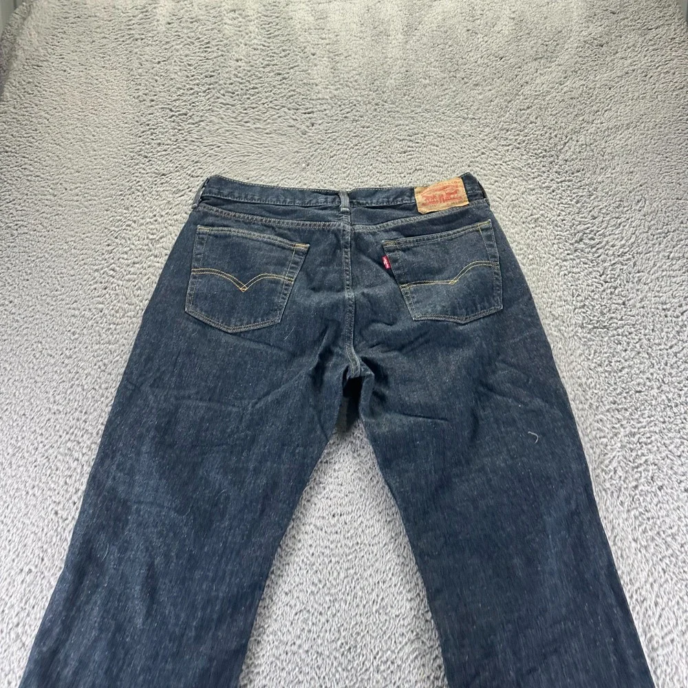 Levi's 514 Jeans‎ Mens 36x30 Blue Cotton Denim Straight Leg Outdoor Workwear